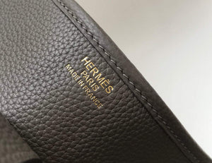 Hermes Evelyne III 29 bag Designer Hermes Shoulder Bag 203870 Dark Grey - Default Title - View 4