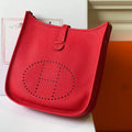 Hermes Evelyne III 29 bag Designer Hermes Shoulder Bag 203869 Red - Default Title - View 1