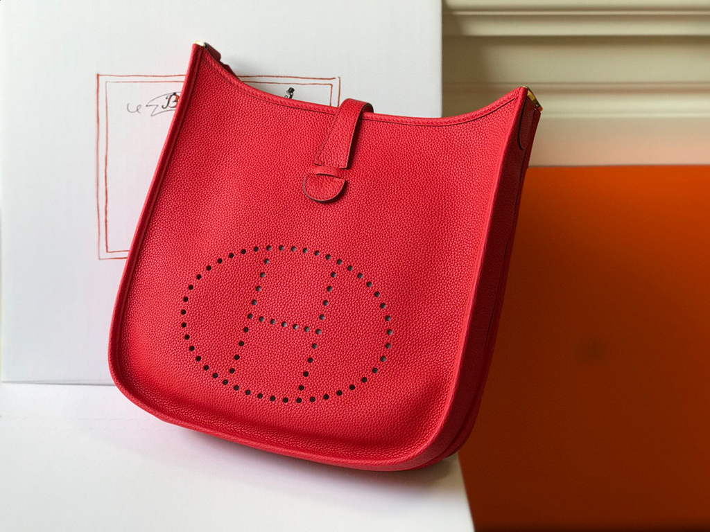 Hermes Evelyne III 29 bag Designer Hermes Shoulder Bag 203869 Red