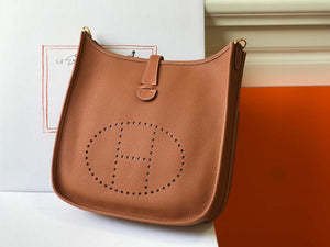 Hermes H083434 Evelyne III 29 bag Designer Hermes Shoulder Bag 203873 - Default Title - View 1