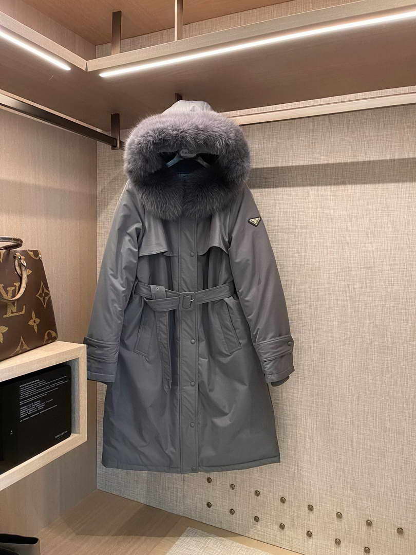 Prada Down Jacket Prada Outerwear Coats Clothing Women 88790
