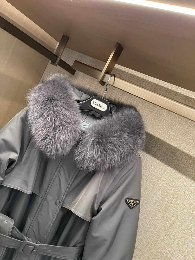 Prada Down Jacket Prada Outerwear Coats Clothing Women 88790