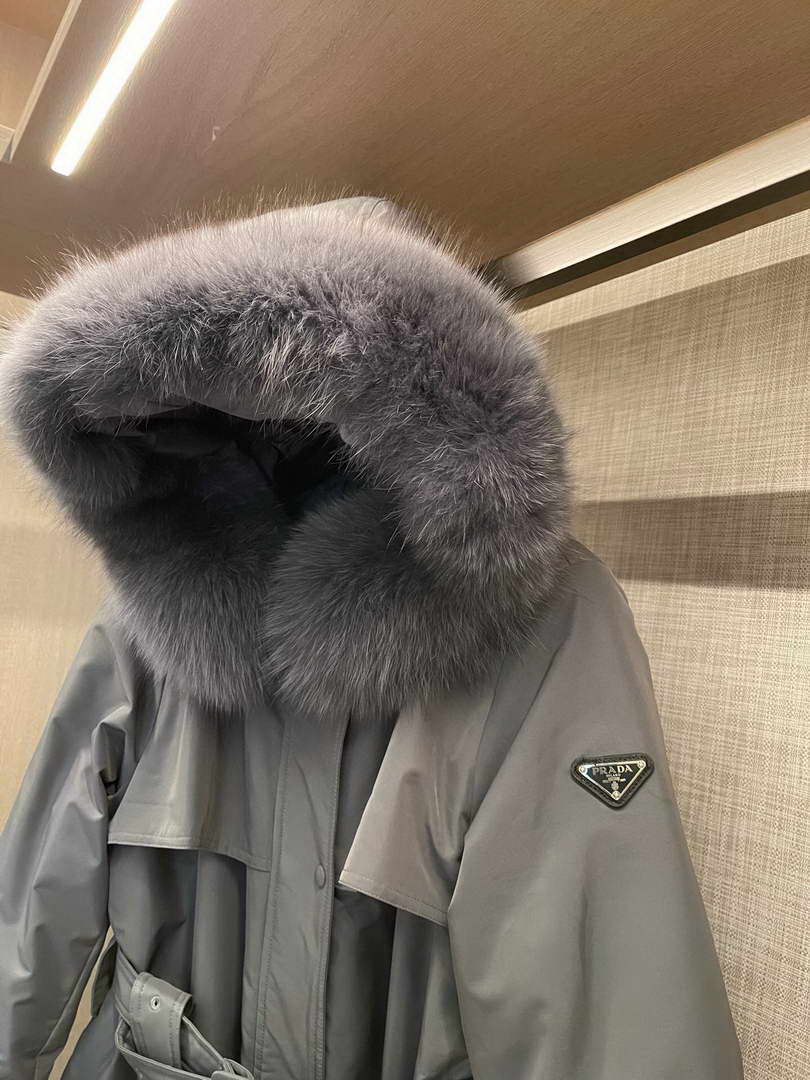 Prada Down Jacket Prada Outerwear Coats Clothing Women 88790