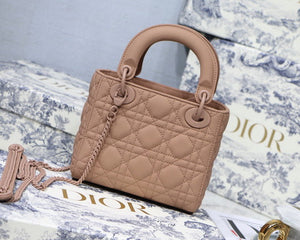 Dior M0505 Mini Dior Lady Bag Cannage lambskin Tan - Default Title - View 4