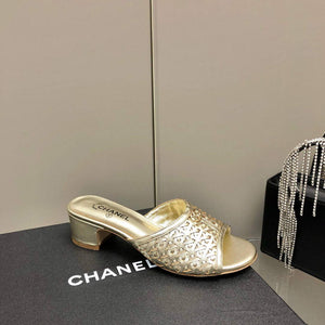 Chanel Women's Sandals Chanel Slippers Lambskin C90184 - 35 - View 7