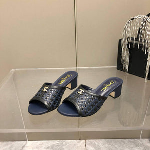 Chanel Women's Sandals Chanel Slippers Lambskin C90185 - 35 - View 1