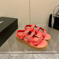Chanel Women's Sandals Chanel Slippers Lambskin C90189