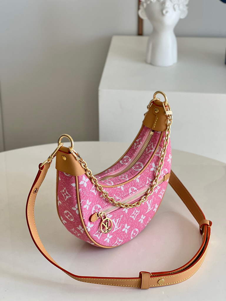 LV M81166 Louis Vuitton Loop Bag Pink - Default Title - View 4