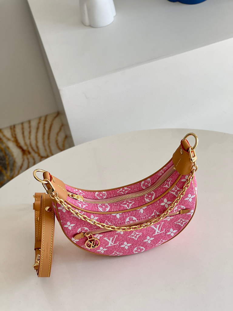 LV M81166 Louis Vuitton Loop Bag Pink - Default Title - View 6