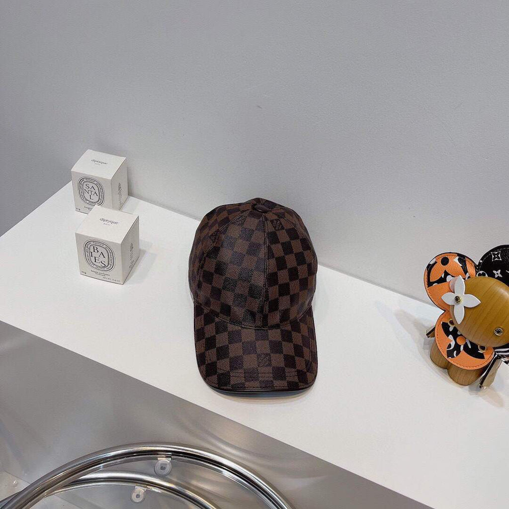 LV L60011 Louis Vuitton Hats Designer LV Cap Sun Hat Damier Ebene