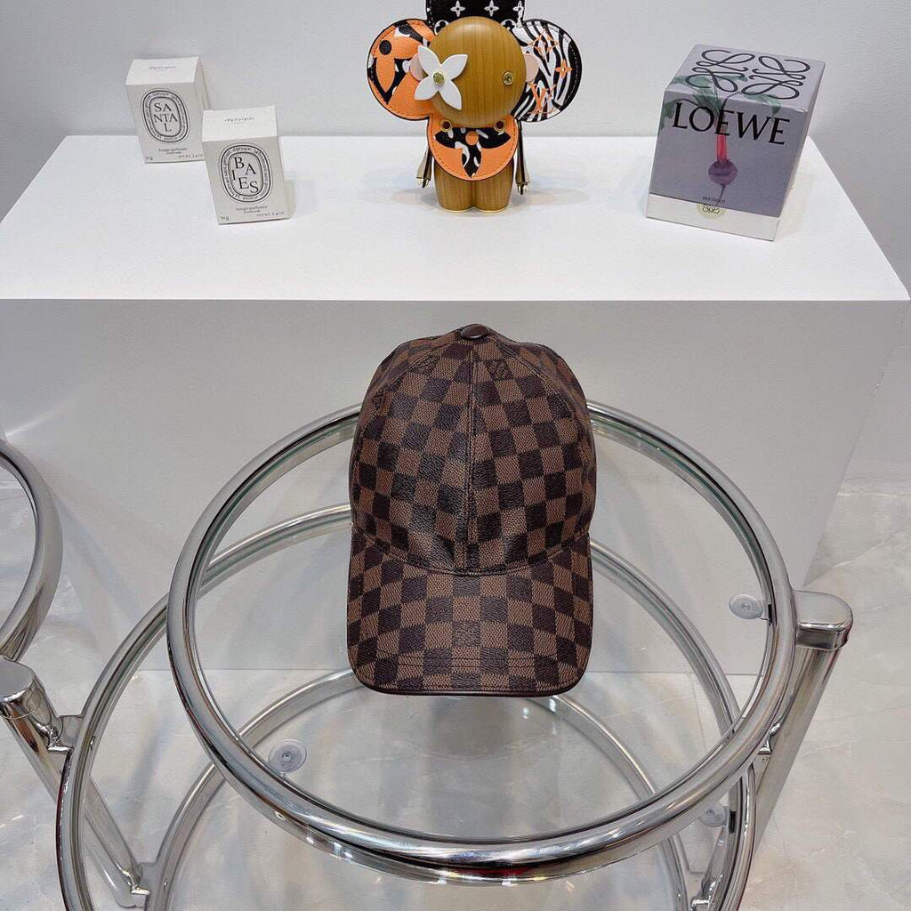 LV L60011 Louis Vuitton Hats Designer LV Cap Sun Hat Damier Ebene