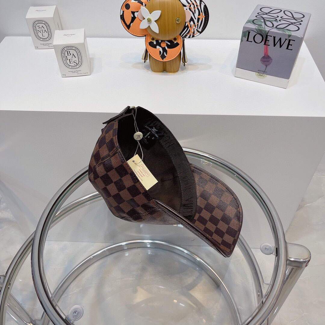 LV L60011 Louis Vuitton Hats Designer LV Cap Sun Hat Damier Ebene