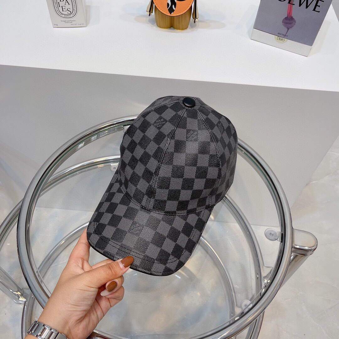 LV L60012 Louis Vuitton Hats Designer LV Cap Sun Hat Black