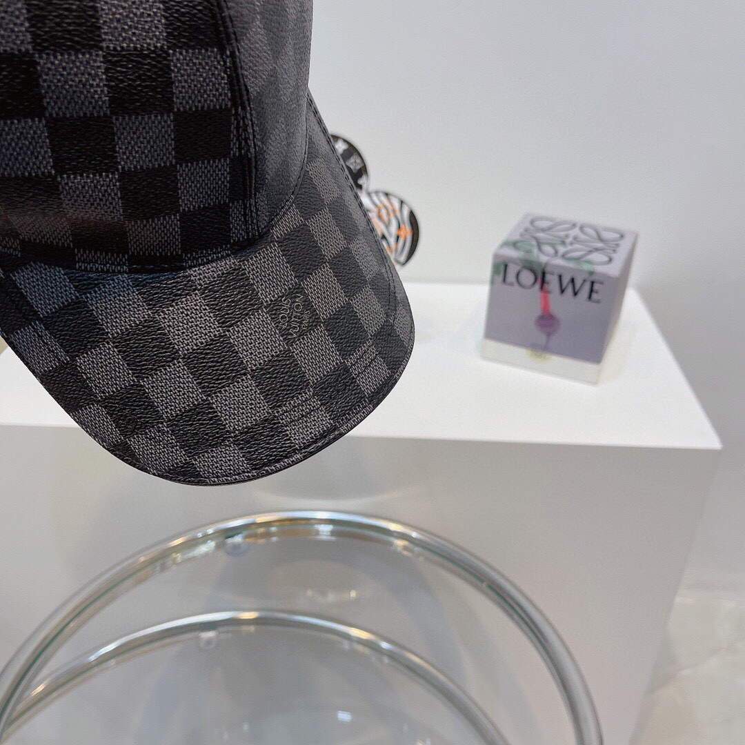 LV L60012 Louis Vuitton Hats Designer LV Cap Sun Hat Black
