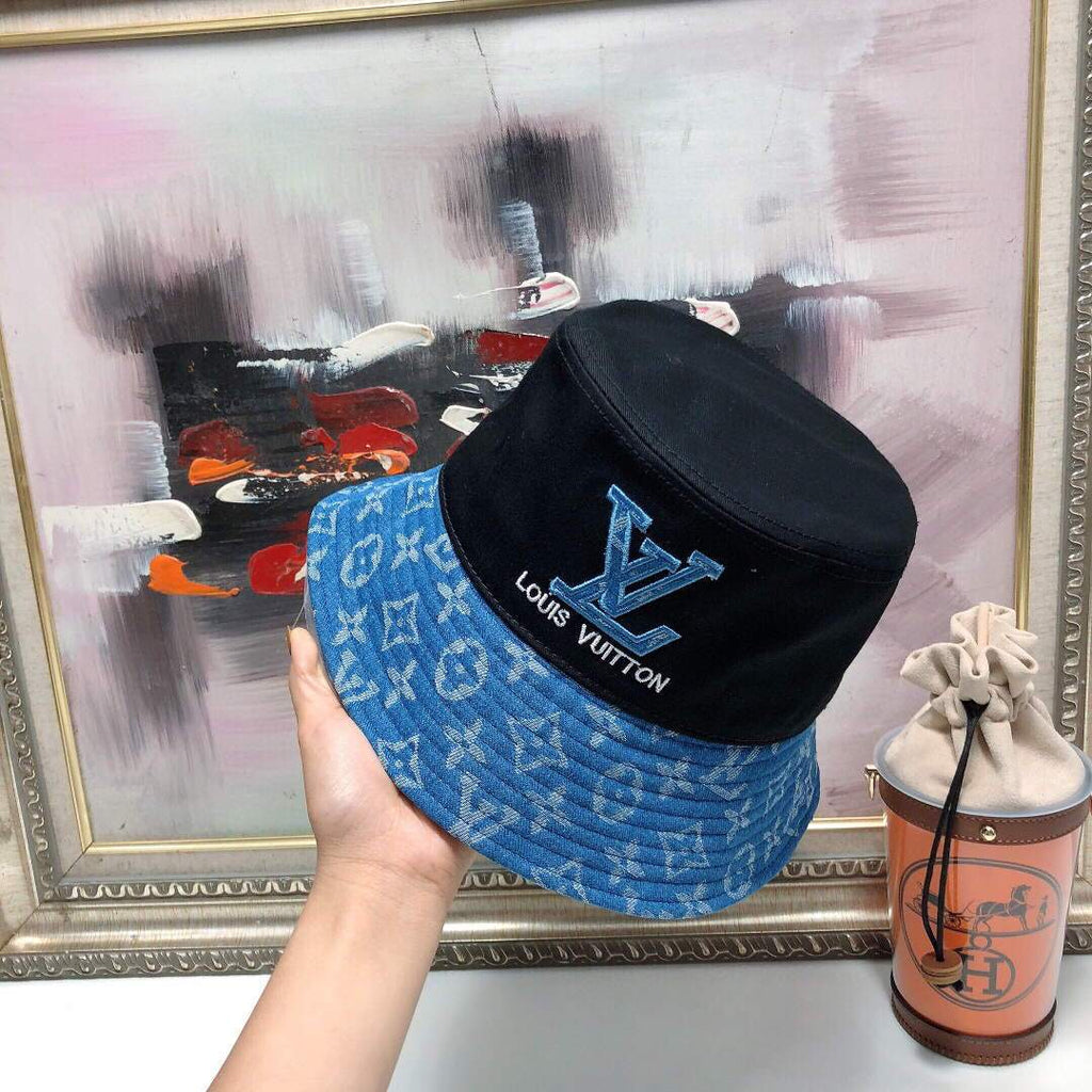 LV L60013 Louis Vuitton Hats Designer LV Cap Sun Hat Black