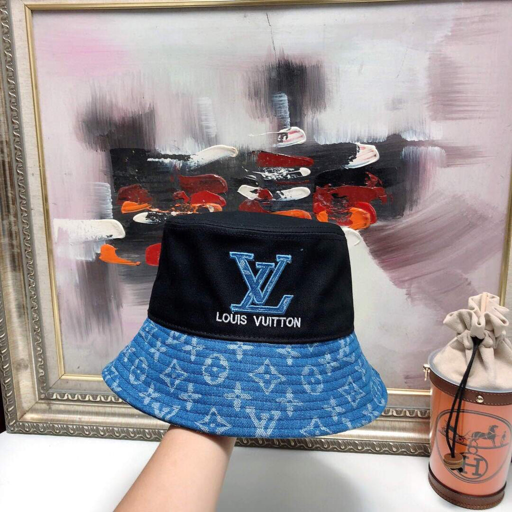 LV L60013 Louis Vuitton Hats Designer LV Cap Sun Hat Black