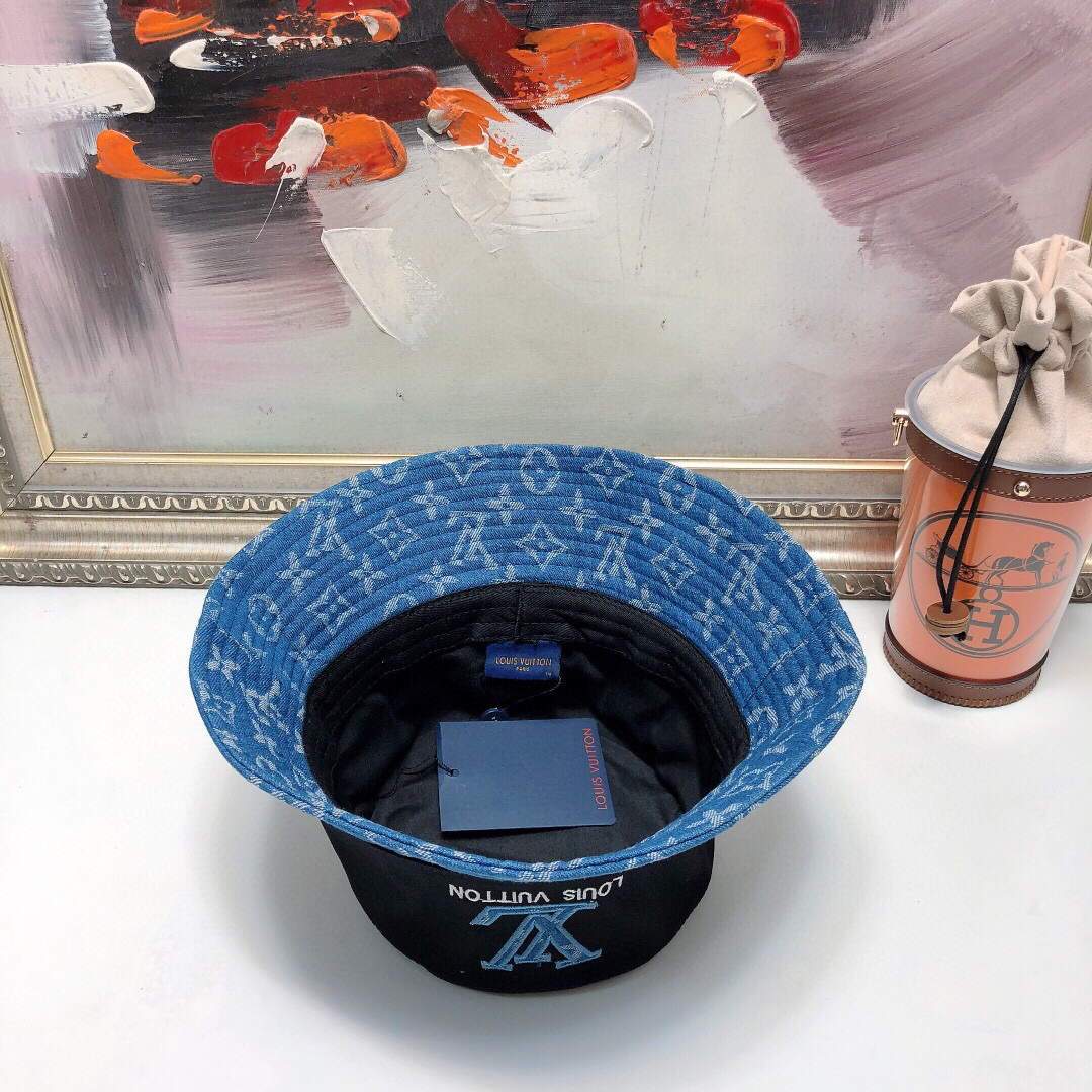 LV L60013 Louis Vuitton Hats Designer LV Cap Sun Hat Black