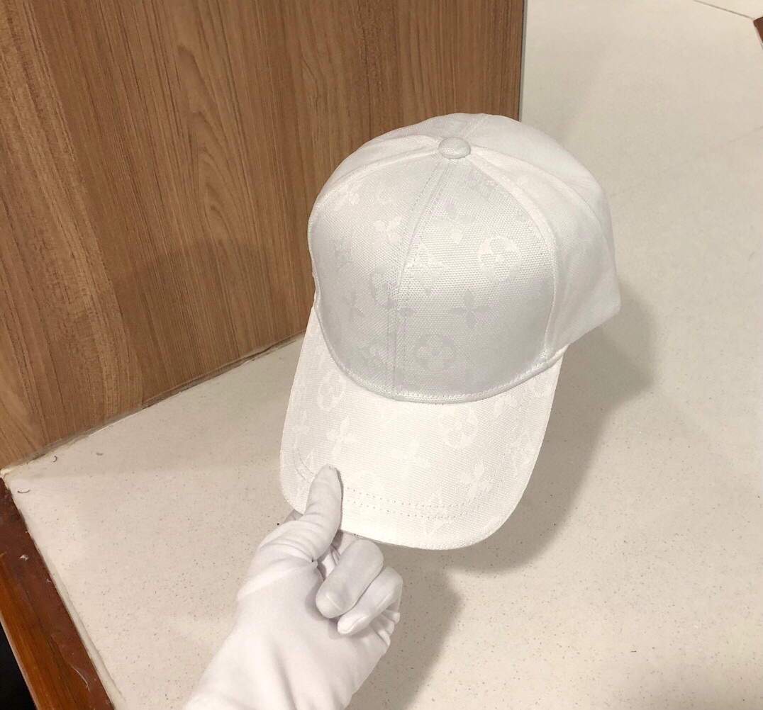 LV L60015 Louis Vuitton Hats Designer LV Cap Sun Hat White