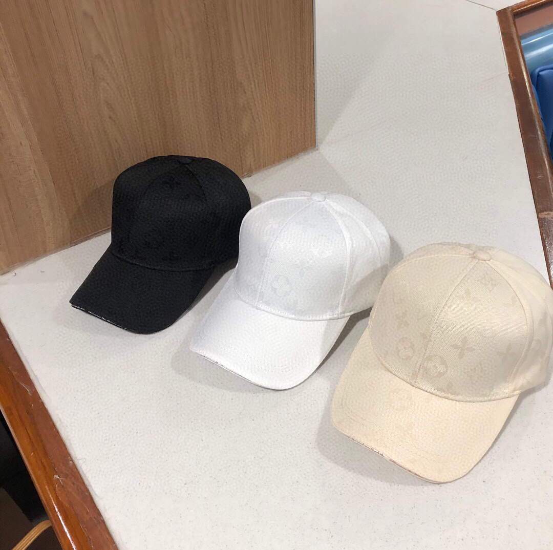 LV L60016 Louis Vuitton Hats Designer LV Cap Sun Hat Black