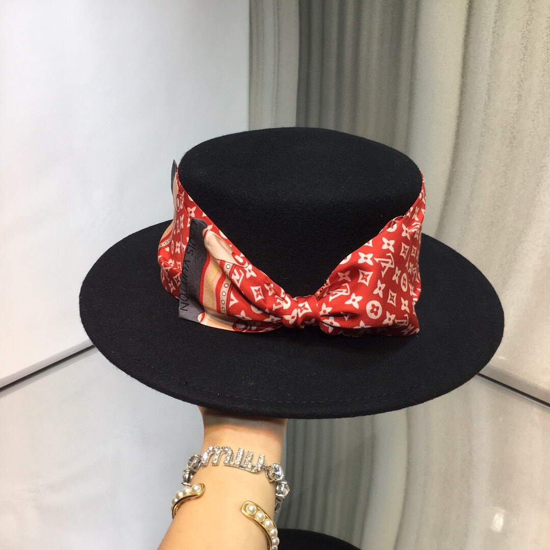 LV L60019 Louis Vuitton Hats Designer LV Cap Sun Hat Black