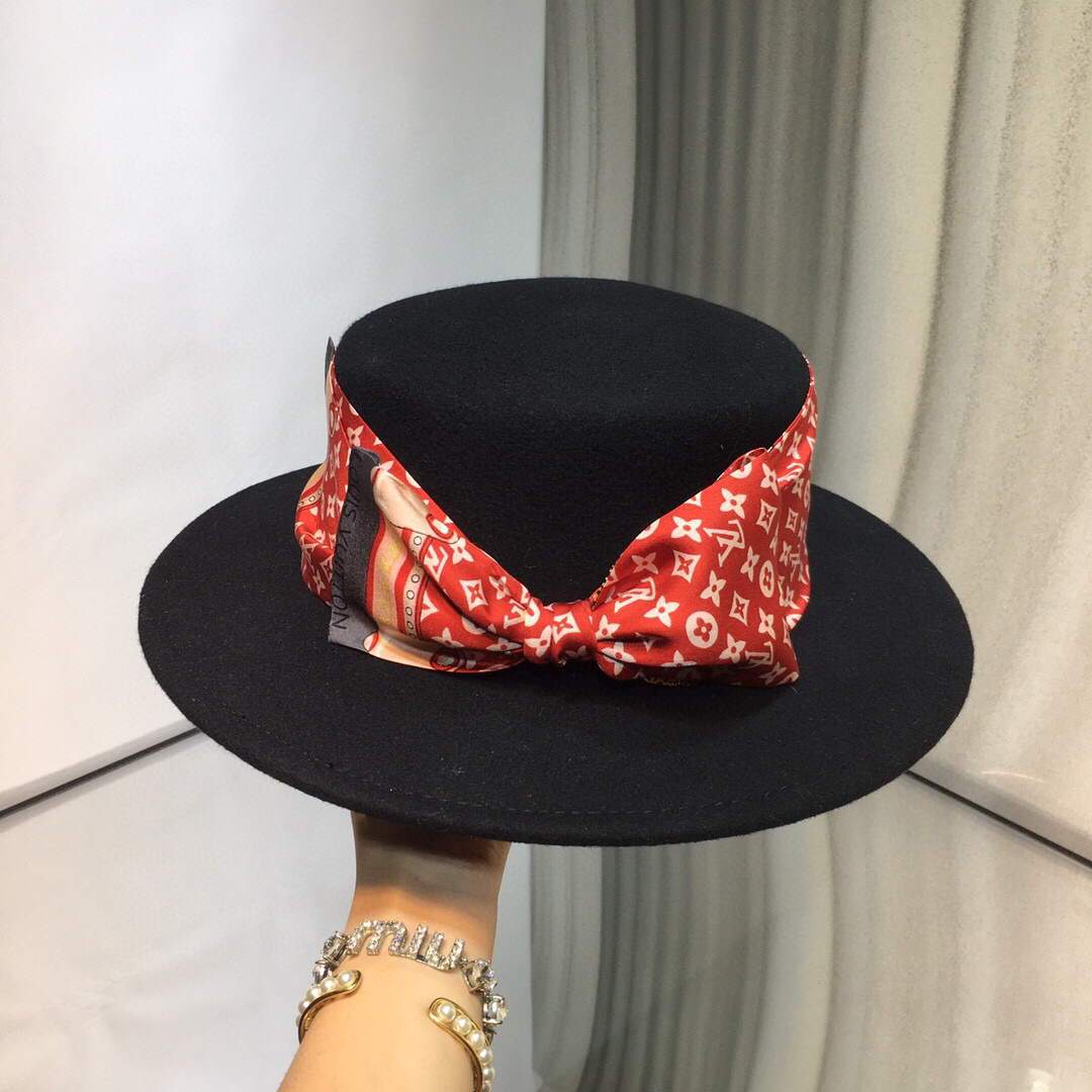 LV L60019 Louis Vuitton Hats Designer LV Cap Sun Hat Black