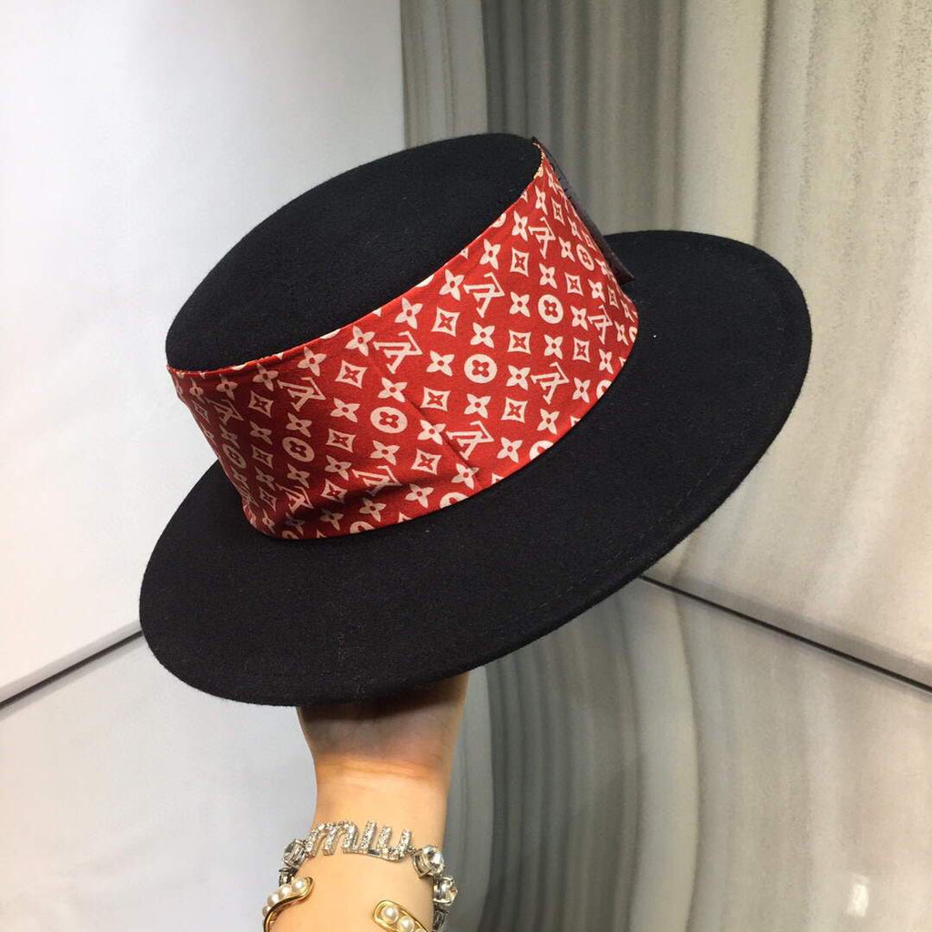 LV L60019 Louis Vuitton Hats Designer LV Cap Sun Hat Black