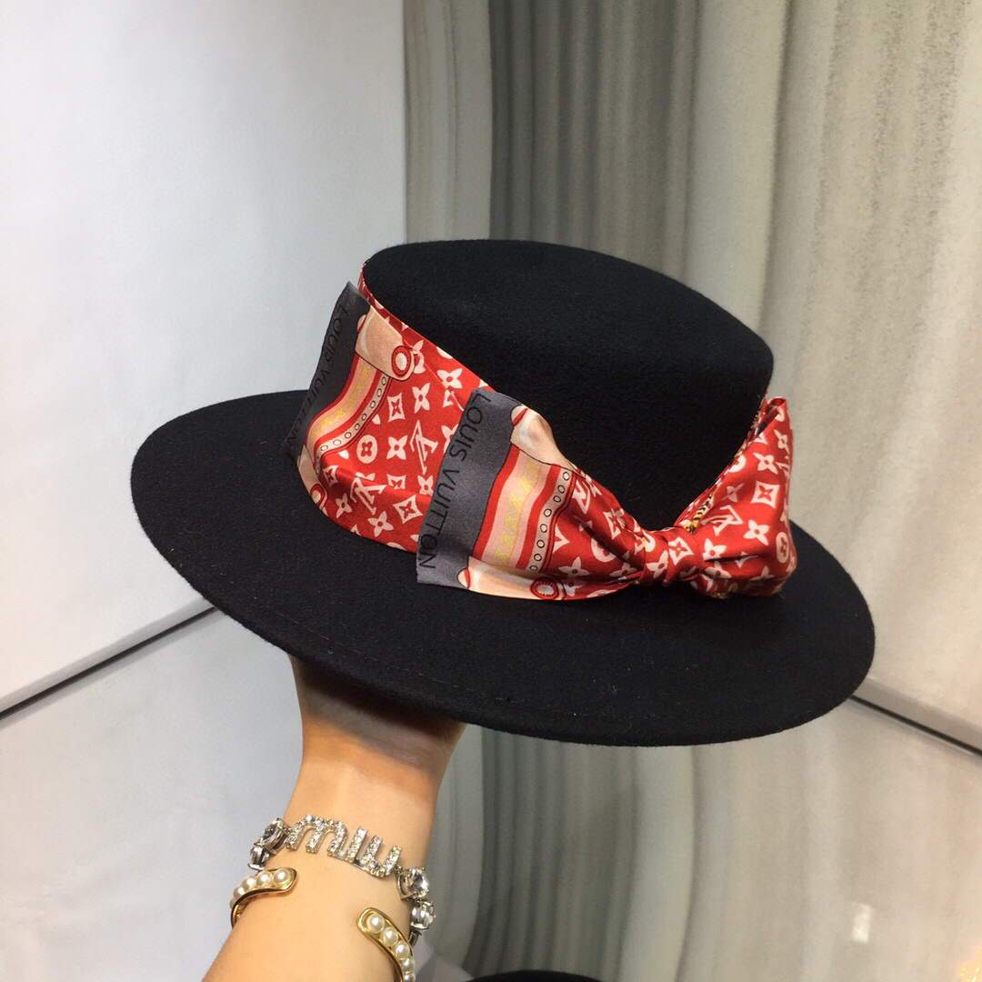 LV L60019 Louis Vuitton Hats Designer LV Cap Sun Hat Black