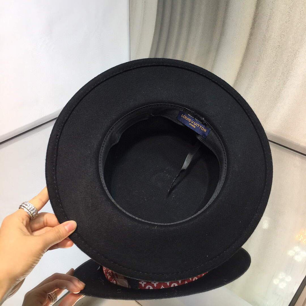 LV L60019 Louis Vuitton Hats Designer LV Cap Sun Hat Black