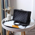 LV M44730 Louis Vuitton M44478 Soft Trunk Monogram Eclipse Bag - Voguebags