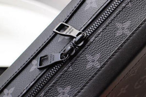 LV M44730 Louis Vuitton M44478 Soft Trunk Monogram Eclipse Bag - Voguebags