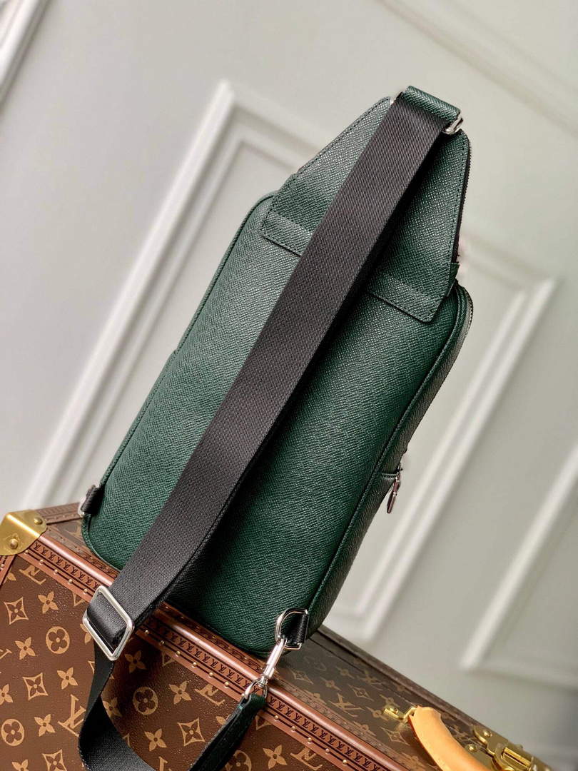 LV M30860 Louis Vuitton Avenue Sling Bag Green - Default Title - View 3