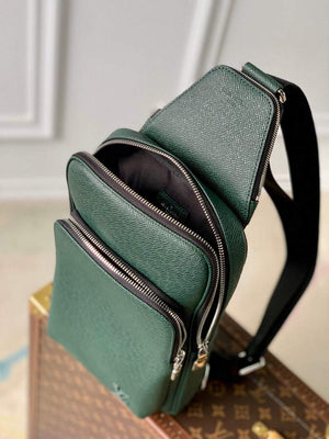 LV M30860 Louis Vuitton Avenue Sling Bag Green - Default Title - View 7
