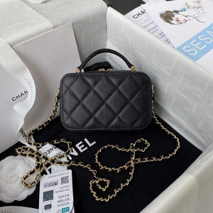 Chanel AP2634 Small Vanity with Chain Bag Black - Default Title - View 2