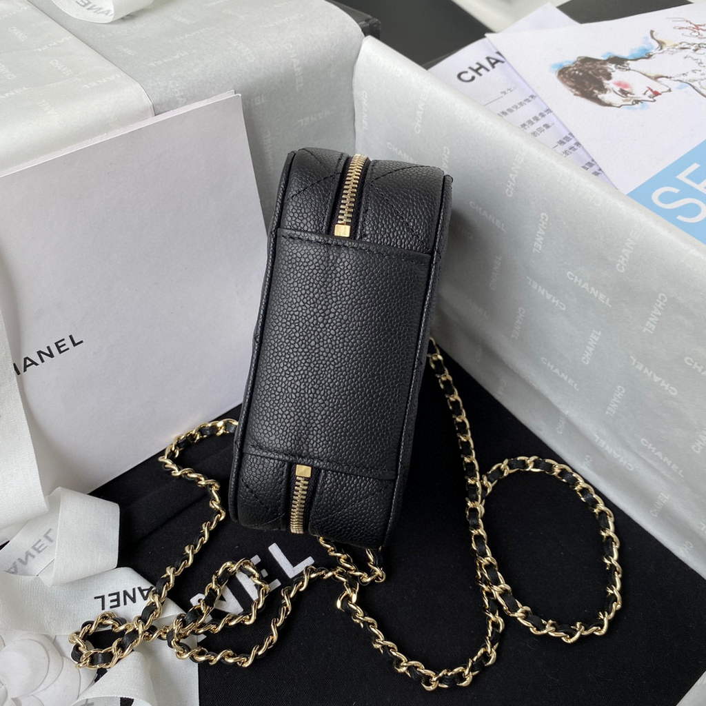 Chanel AP2634 Small Vanity with Chain Bag Black