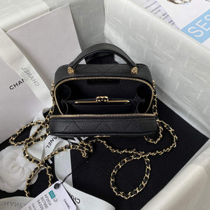 Chanel AP2634 Small Vanity with Chain Bag Black - Default Title - View 7
