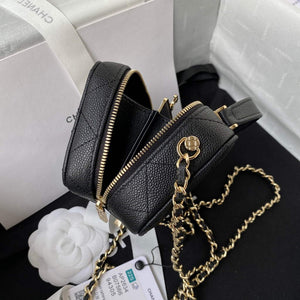 Chanel AP2634 Small Vanity with Chain Bag Black - Default Title - View 9