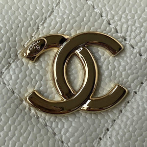 Chanel AP2634 Small Vanity with Chain Bag White - Default Title - View 3