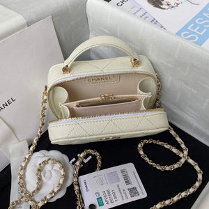 Chanel AP2634 Small Vanity with Chain Bag White - Default Title - View 7