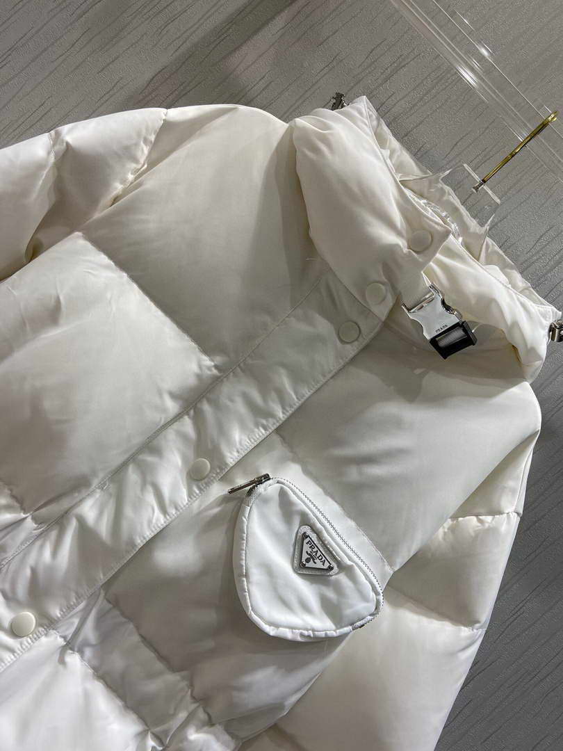 Prada Down Jacket Prada Outerwear Coats Clothing Women 88792