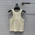 Celine Technical Jersey Bra Top Vest C90032 - Beige / S - View 1