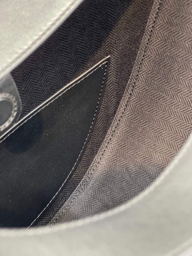 LOEWE A923PL9X01 Luna bag in Anagram jacquard and classic calfskin