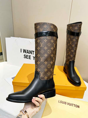 Louis Vuitton Women's Shoes 1AABES Westside Flat High Boots 2022 Collection 001 - 35 - View 4