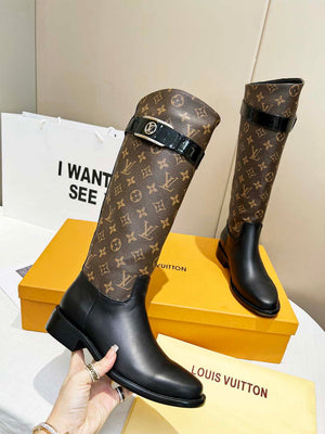 Louis Vuitton Women's Shoes 1AABES Westside Flat High Boots 2022 Collection 001 - 35 - View 5