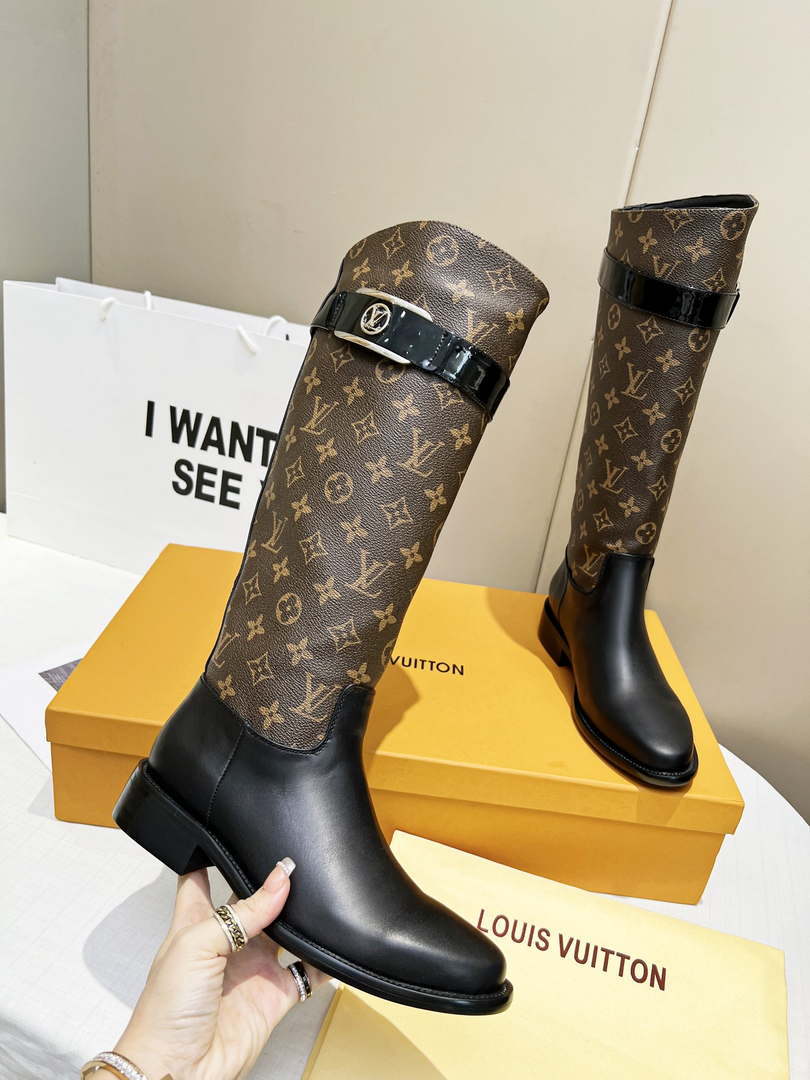 Louis Vuitton Women's Shoes 1AABES Westside Flat High Boots 2022 Collection 001 - 35 - View 5