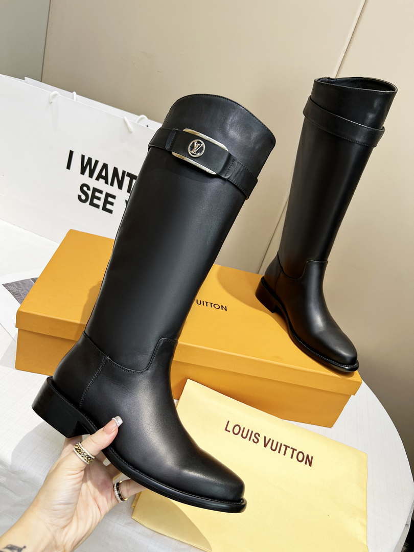 Louis Vuitton Women's Shoes 1AAJ4M Westside Flat High Boots 2022 Collection