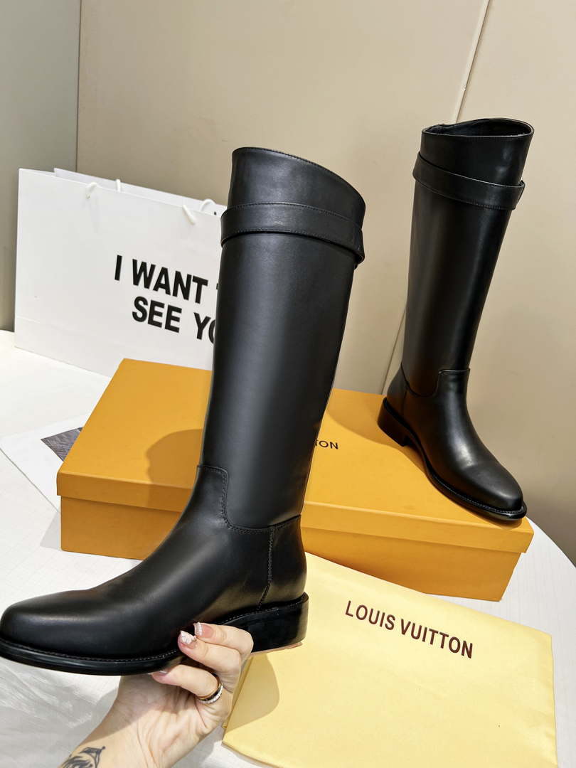 Louis Vuitton Women's Shoes 1AAJ4M Westside Flat High Boots 2022 Collection