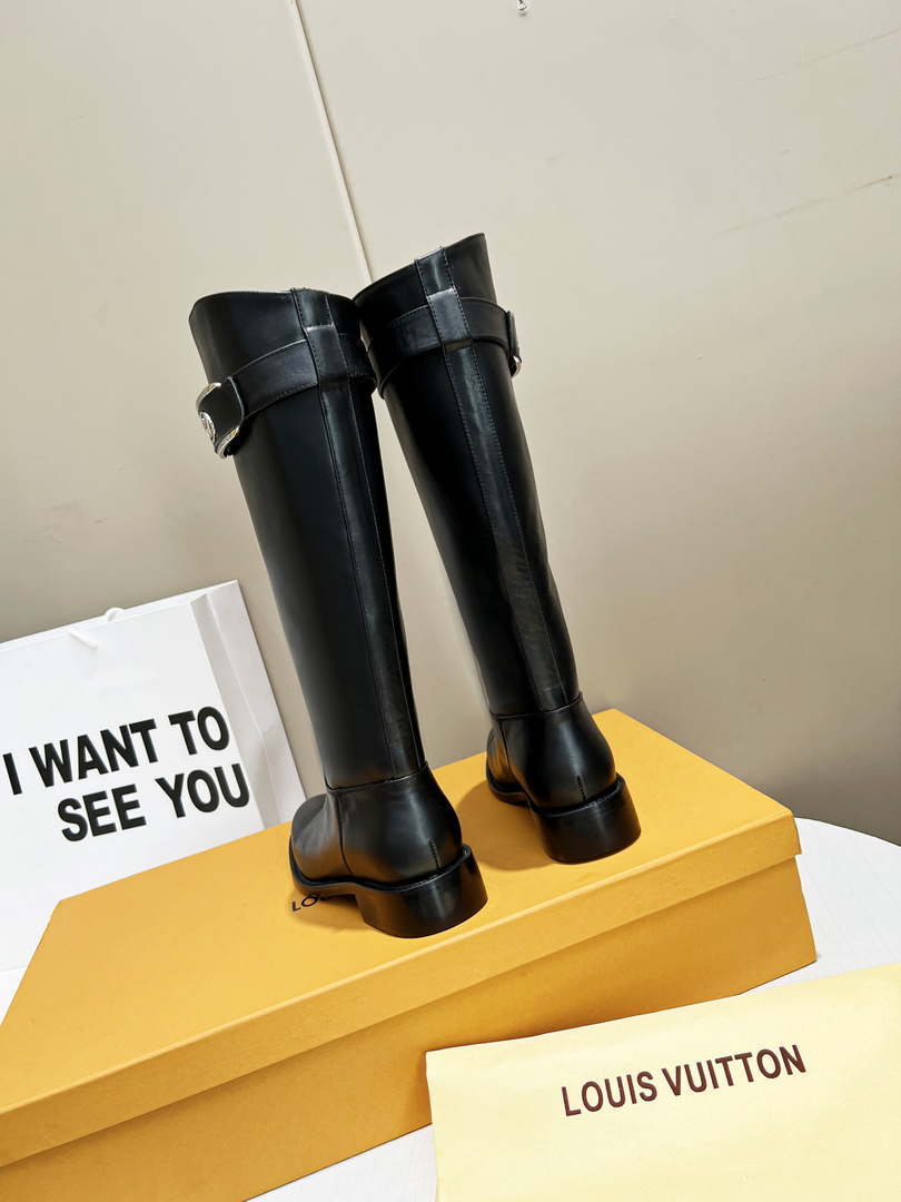 Louis Vuitton Women's Shoes 1AAJ4M Westside Flat High Boots 2022 Collection