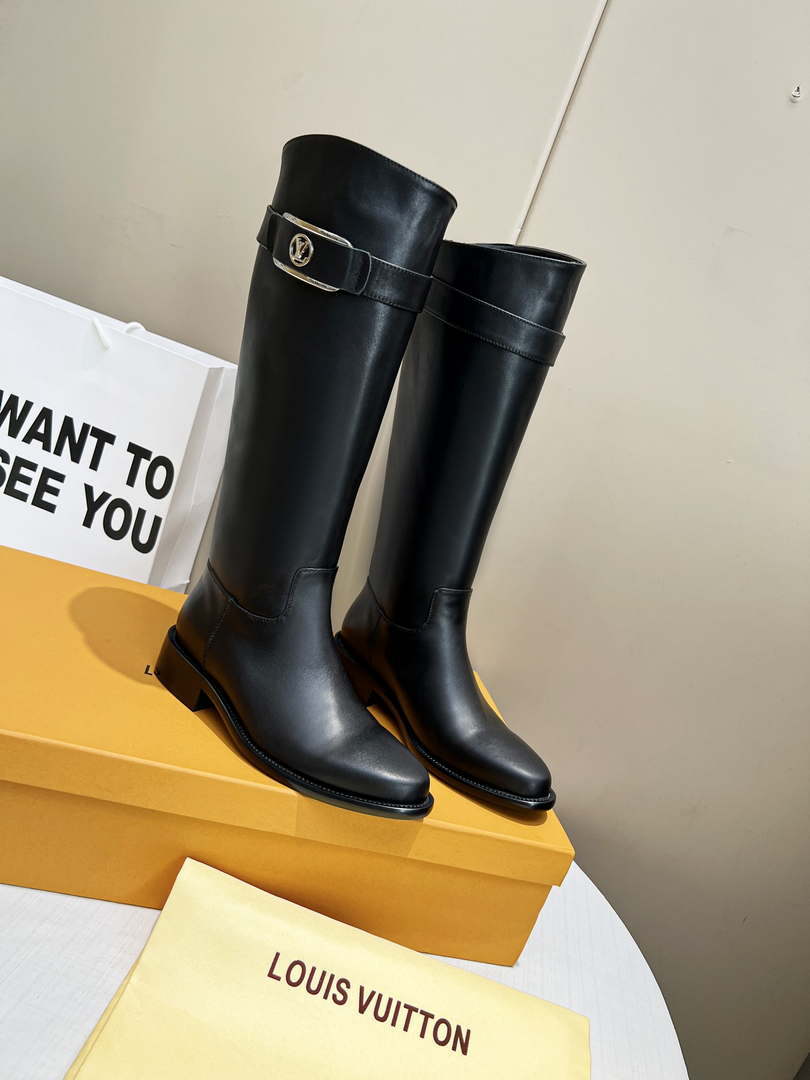 Louis Vuitton Women's Shoes 1AAJ4M Westside Flat High Boots 2022 Collection
