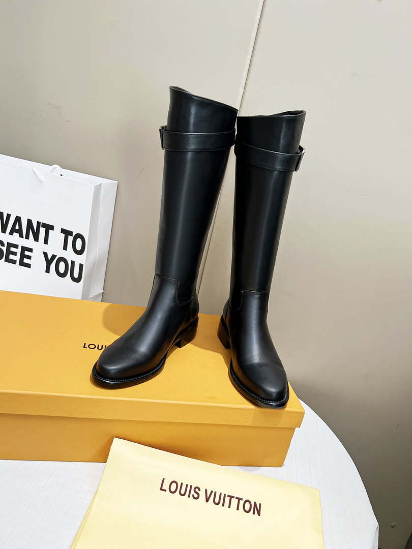 Louis Vuitton Women's Shoes 1AAJ4M Westside Flat High Boots 2022 Collection