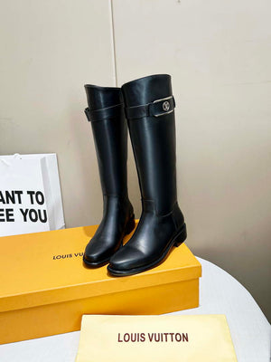 Louis Vuitton Women's Shoes 1AAJ4M Westside Flat High Boots 2022 Collection - 35 - View 6